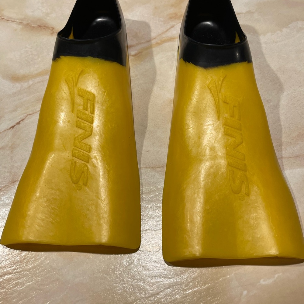 Yellow Swim Fins for Women